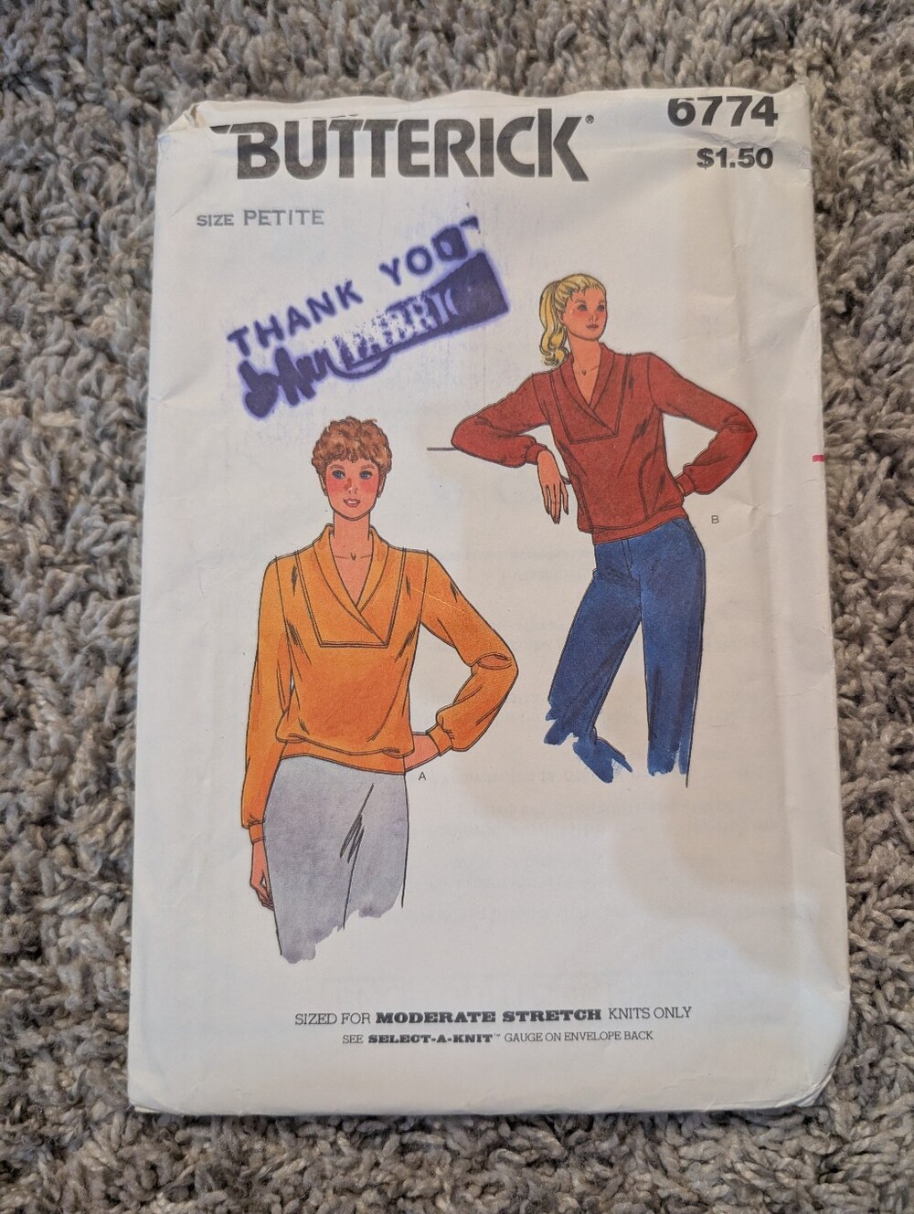 Vintage Butterick Pattern